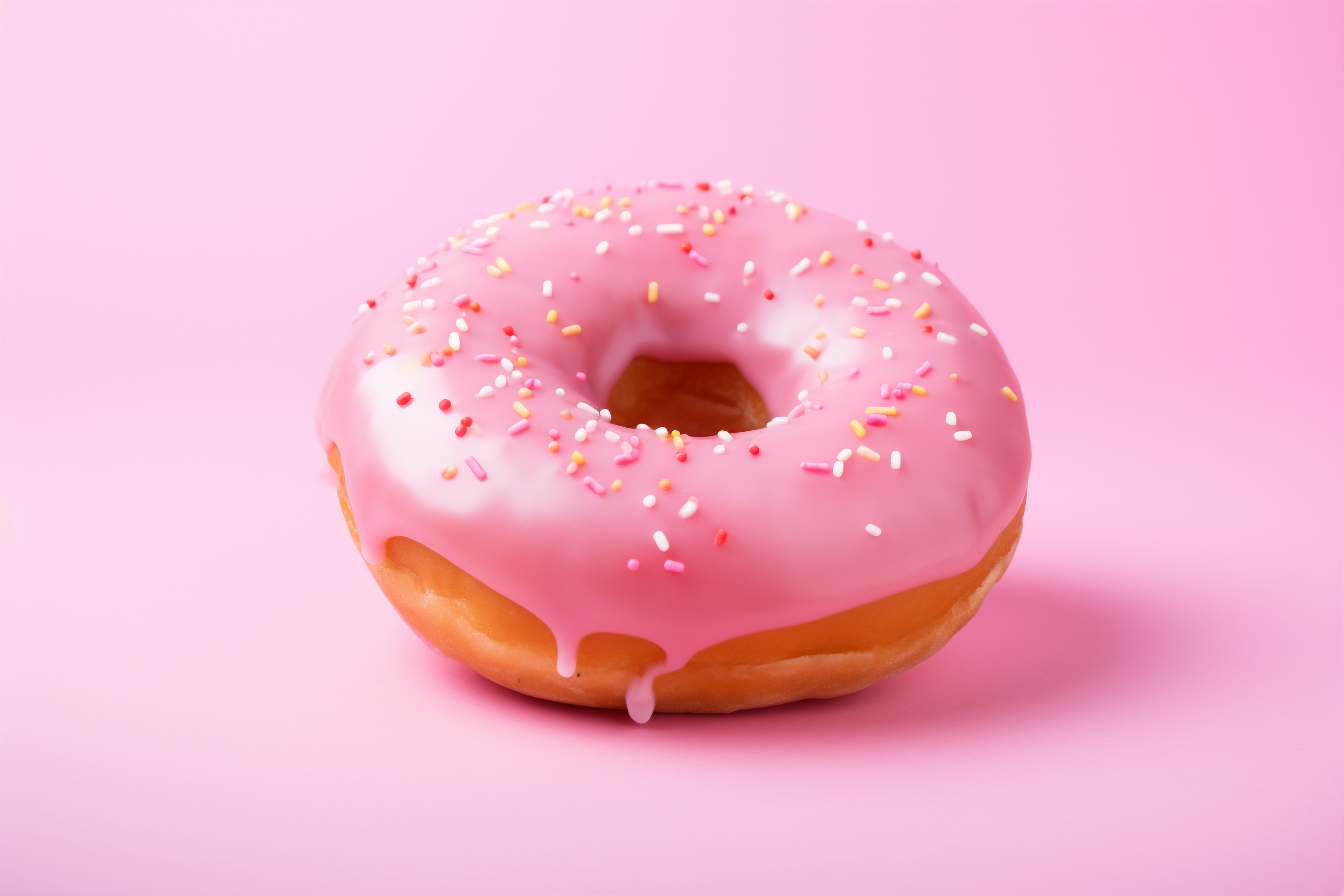Ilustrasi Donat Lava Pink. (Foto/freepik)