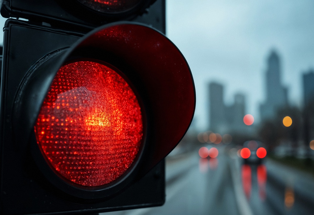 18 Traffic Light Jakarta Rusak Akibat Demo, Dishub Pastikan Sudah Diperbaiki Ilustrasi Lampu Merah. (Foto/freepik)