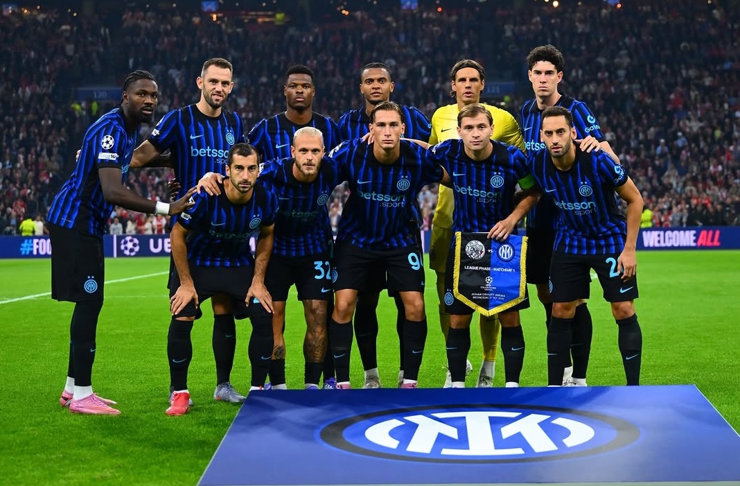 Inter Taklukkan Ajax di Johan Cruijff Arena. (Foto/Inter)