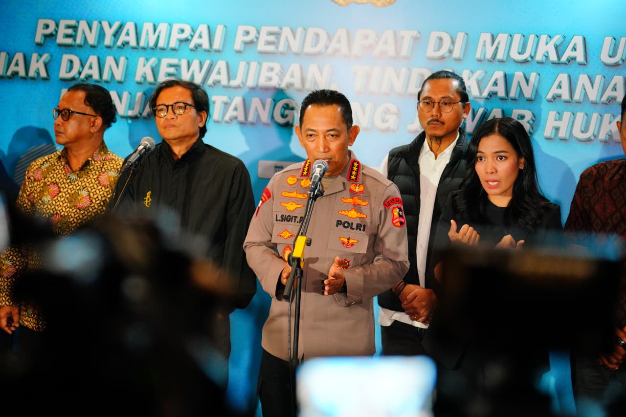 Kapolri Gelar Dialog Publik dengan Masyarakat Sipil, Bahas Demokrasi dan Reformasi Polri. (Foto/istimewa)