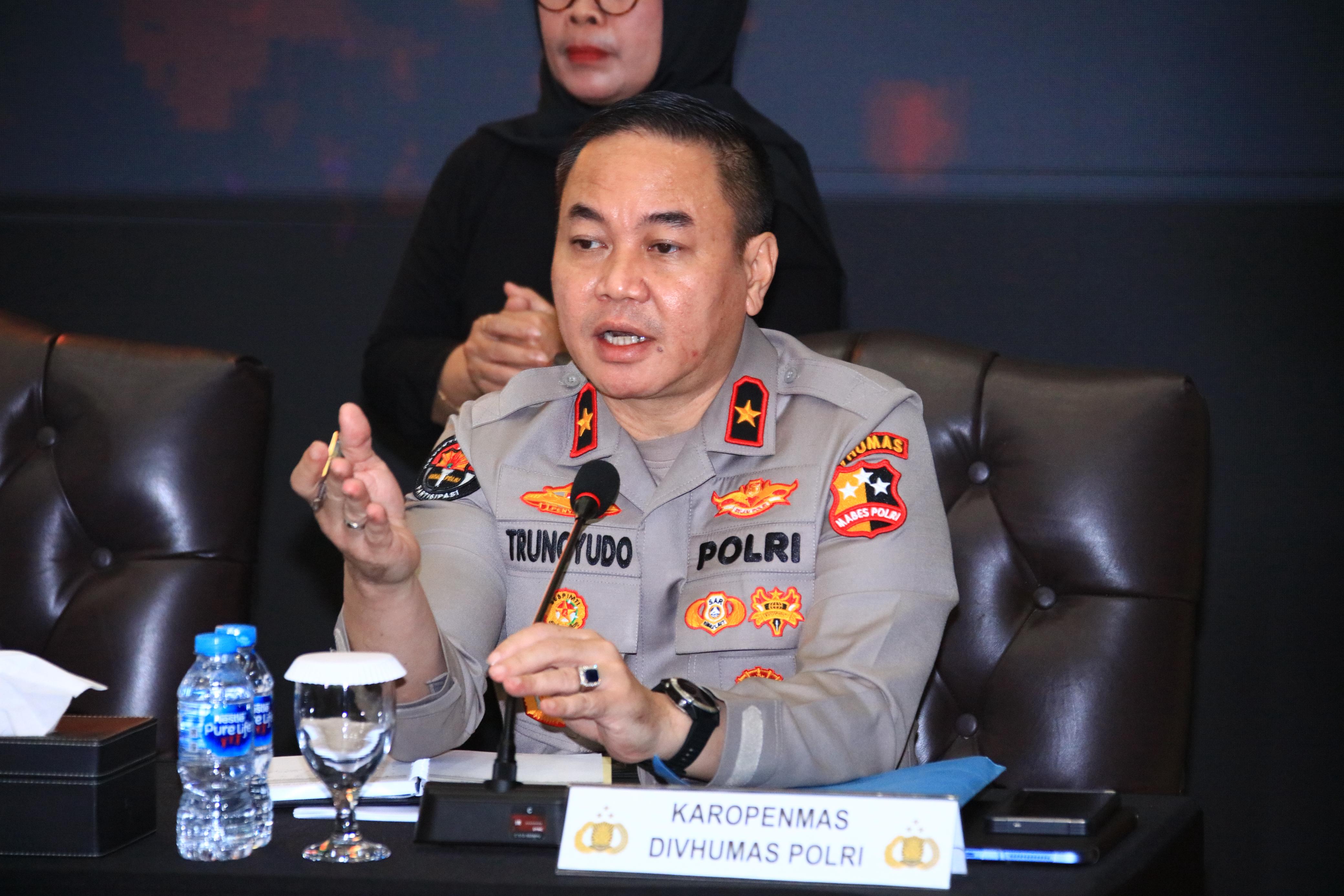 Karo Penmas Divhumas Polri Brigjen Pol Trunoyudo Wisnu Andiko. (Foto/Humas Polri)