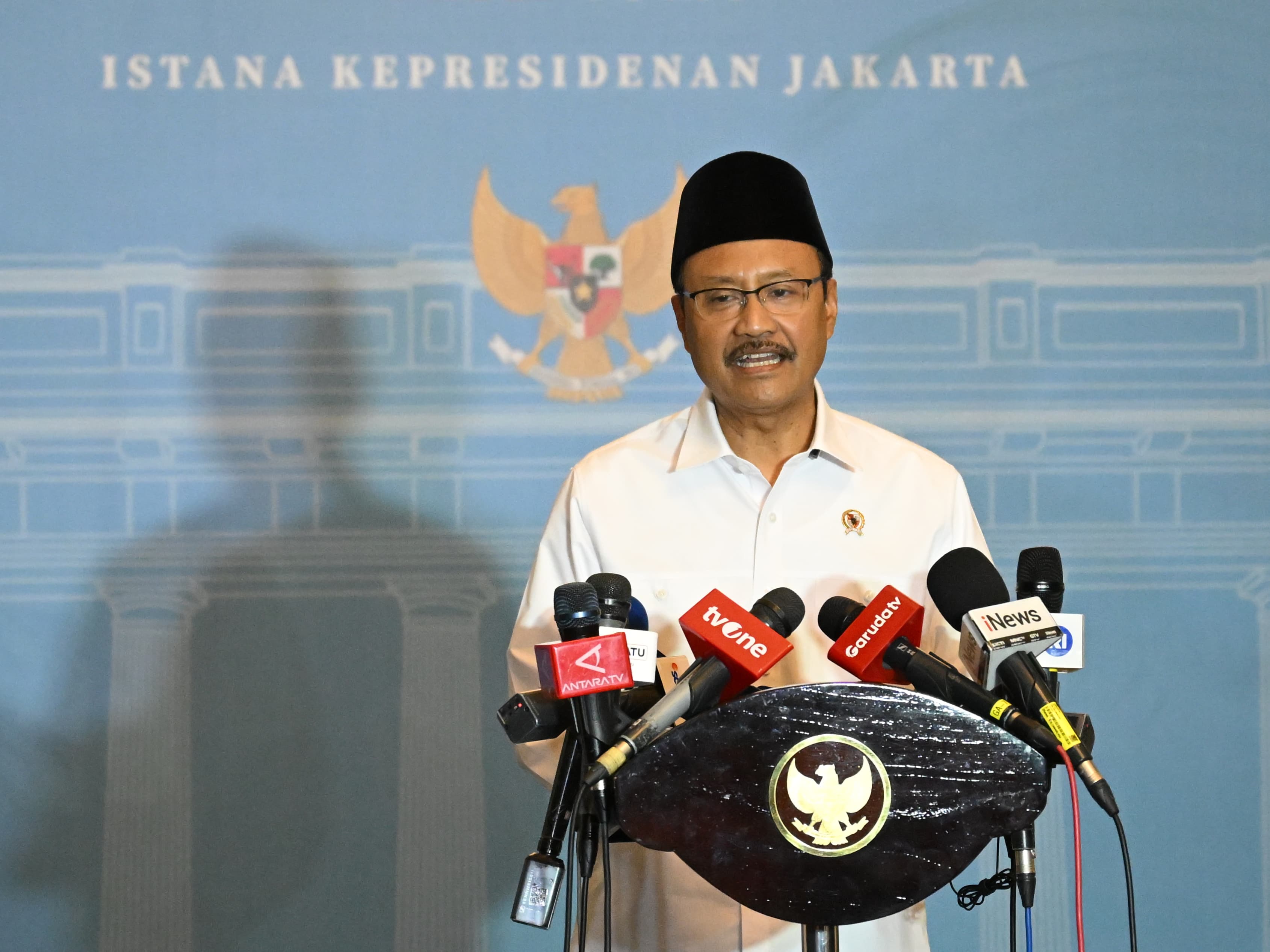 Menteri Sosial Saifullah Yusuf alias Gus Ipul. (BeritaNasional/Setpres)