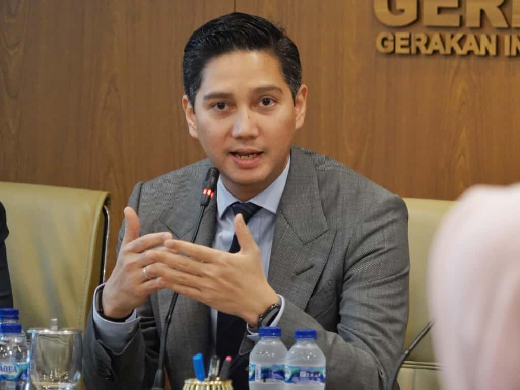 Ketua Fraksi Partai Gerindra DPR RI, Budisatrio Djiwandono. (Foto/Gerindra)