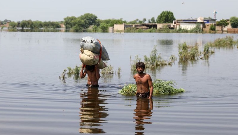 Ilustrasi banjir Pakistan (Foto/Pixabay)