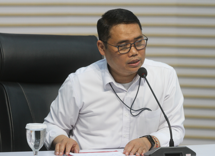 Plt Deputi Penindakan dan Eksekusi KPK Asep Guntur Rahayu. (BeritaNasional/Panji)