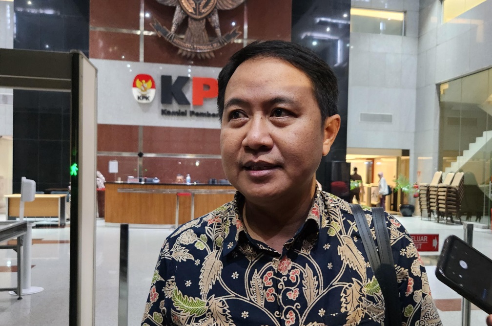 Hilman Latief diperiksa KPK (Beritanasional/Panji)