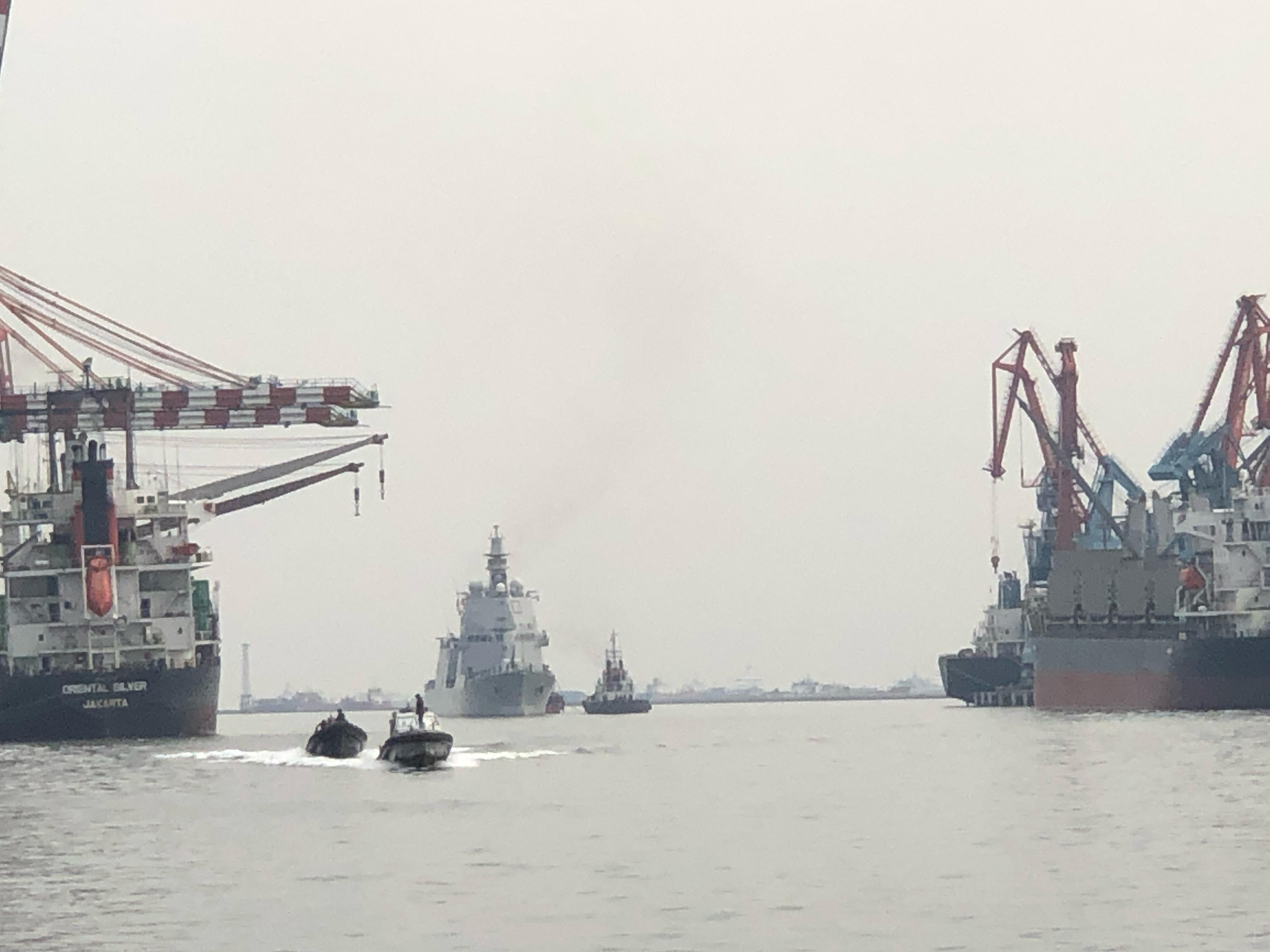 KRI Brawijaya-320 Alutsista Terbaru Milik TNI AL. (Foto/istimewa)