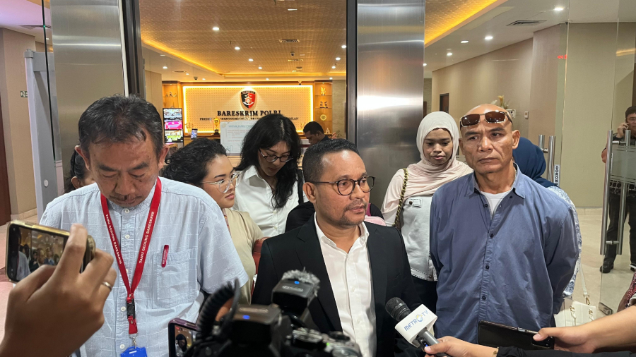 Kuasa hukum Laras, Abdul Gafur Sangadji. (BeritaNasional/Bachtiarudin Alam)