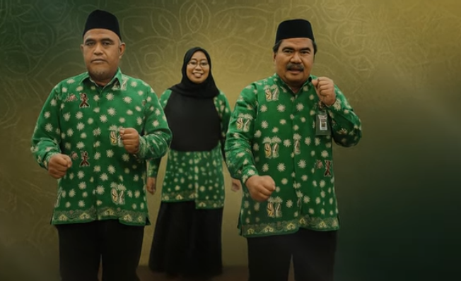 Video lagu Tepuk Sakinah. (Foto/TikTok KUA Menteng)