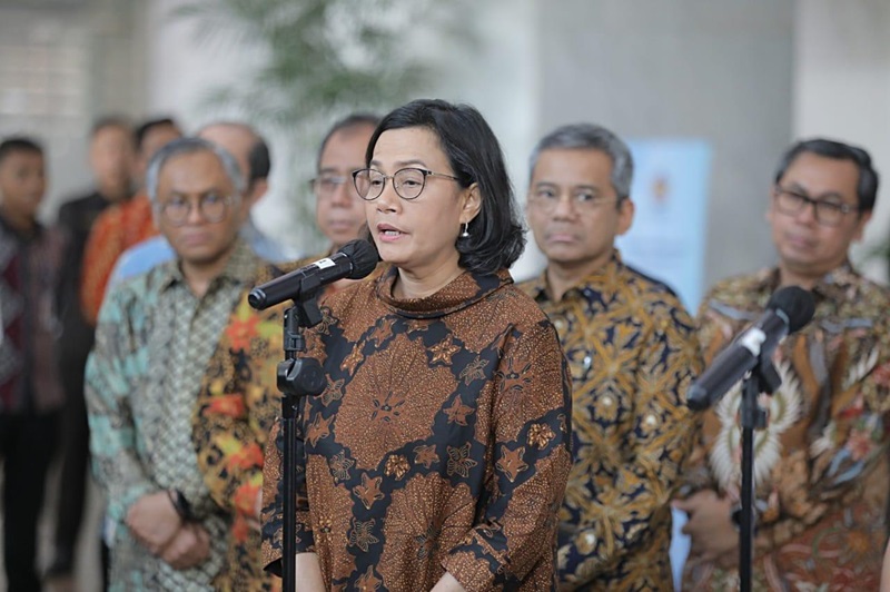 Mabes Polri Respons soal Penjarahan Rumah Sri Mulyani dan Lainnya Menteri Keuangan Sri Mulyani (Beritanasional/Elvis)