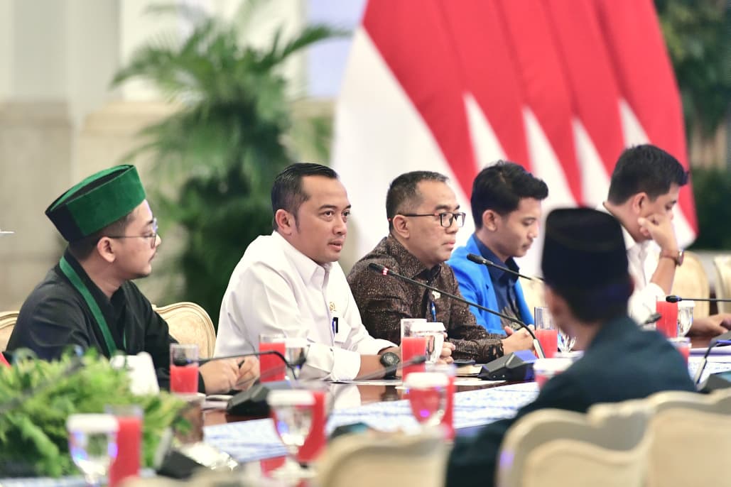 Mahasiswa Apresiasi Kesempatan Dialog dengan Pemerintah di Istana Negara Berbagai organisasi mahasiswa berdialog dengan pemerintah di Istana Negara. (BeritaNasional/Setpres)