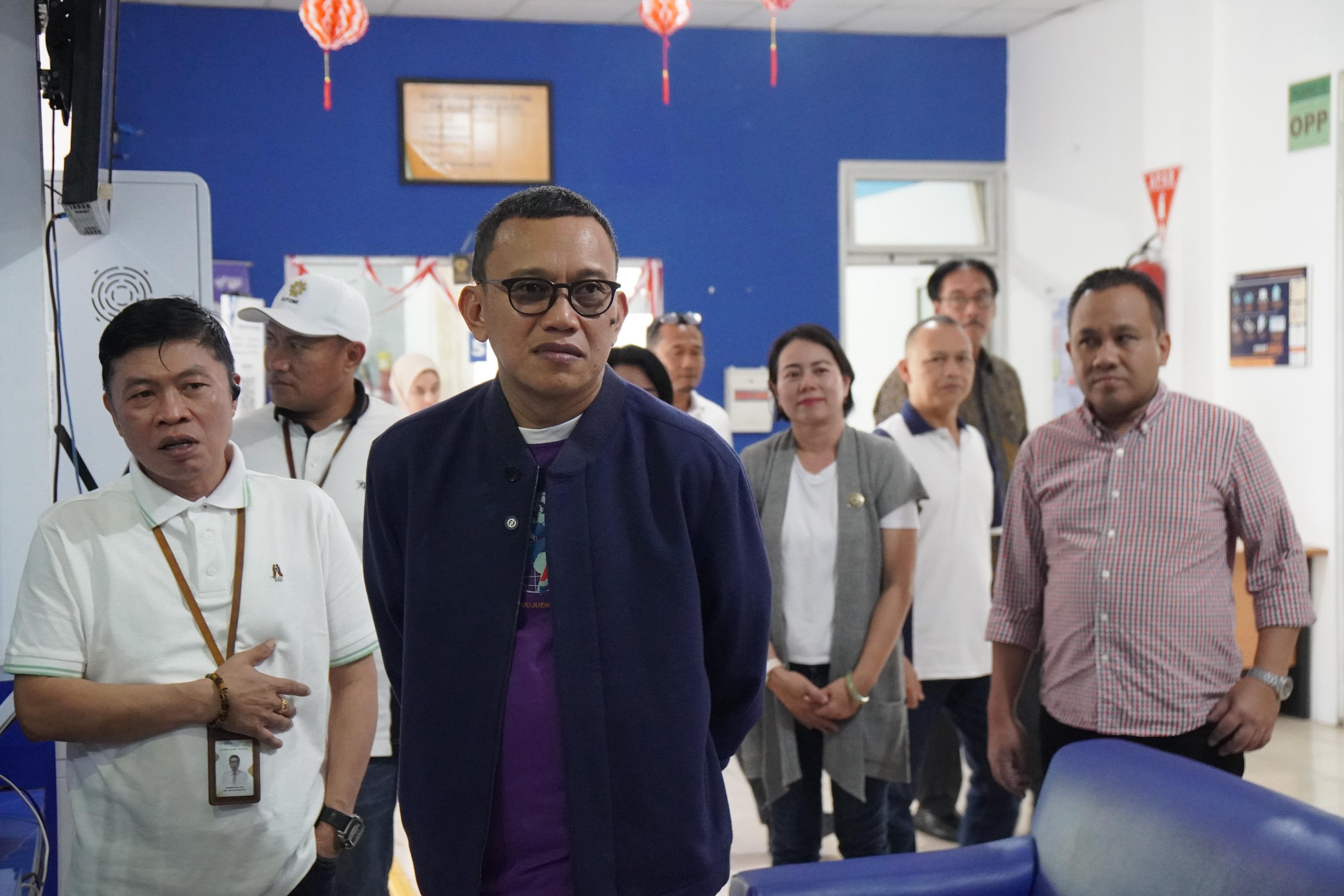 Menteri Pelindungan Pekerja Migran Indonesia (P2MI) Abdul Kadir Karding melakukan inspeksi mendadak (sidak) ke Balai Pelayanan Perlindungan Pekerja Migran Indonesia (BP3MI) Jawa Tengah. (BeritaNasional/Elvis Sendouw/HO P2MI)
