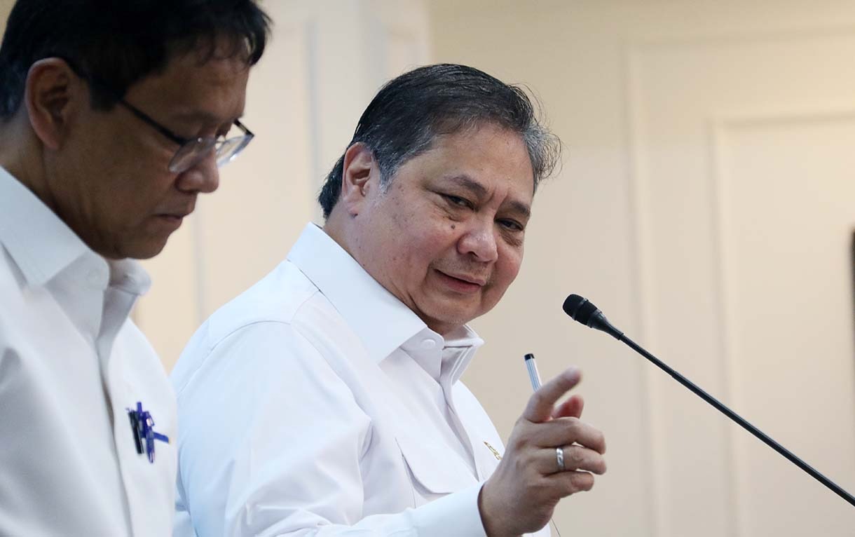 Menteri Koordinator Bidang Perekonomian Airlangga Hartarto. (BeritaNasional/Oke Atmaja)