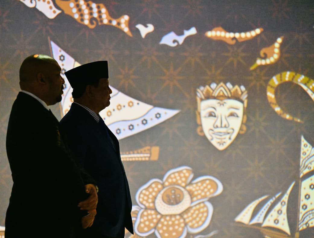 Presiden Prabowo tinjau Paviliun Indonesia di Expo Osaka 2025. (Foto/Doc. BPMI Setpres)