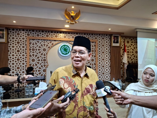 MUI Apresiasi Komitmen Presiden Berantas Korupsi Sekjen MUI Amirsyah Tambunan memberikan keterangan di Jakarta. (BeritaNasional/istimewa)