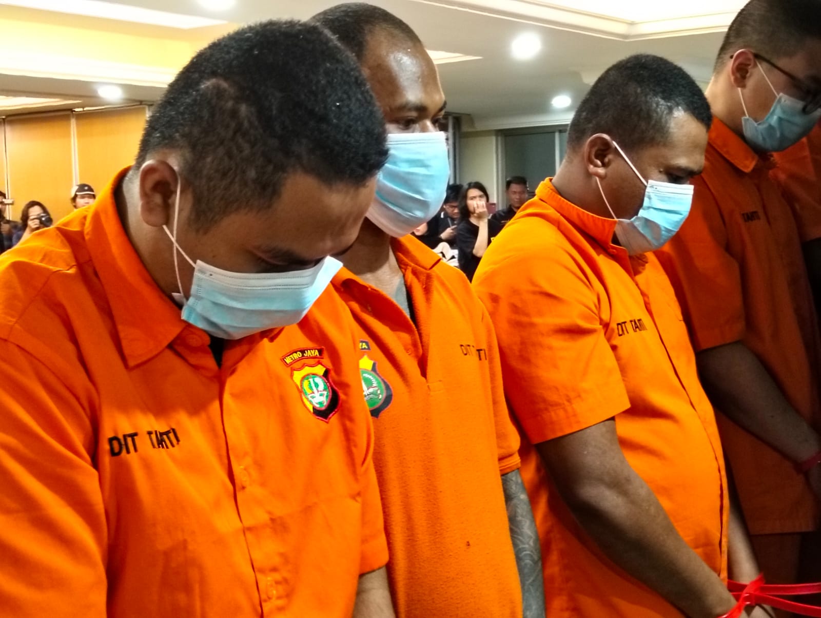 Pelaku penculikan dan pembunuhan Kepala KCP Bank BRI Cempaka Putih. (Foto/Istimewa)