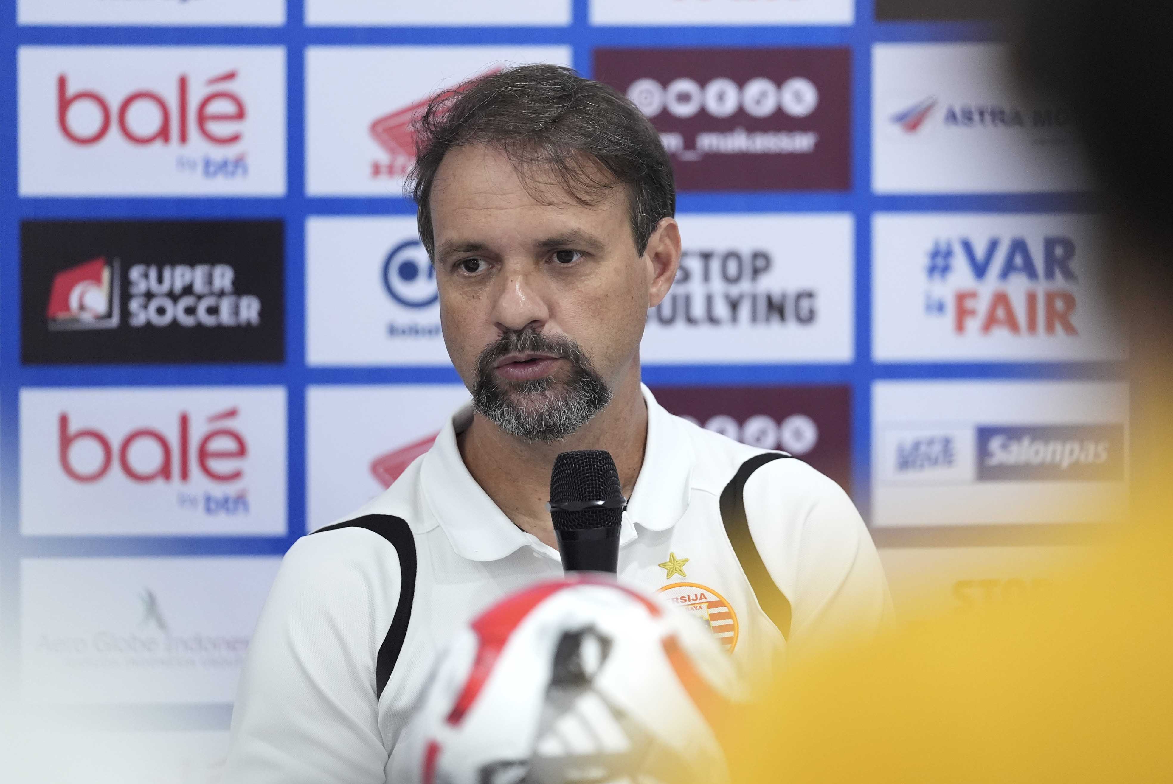 Pelatih Persija Mauricio Souza. (Foto/Persija)