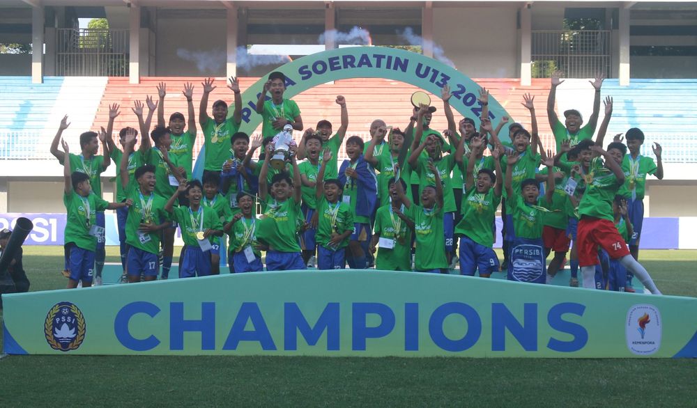Persib Bandung U-13 juara Piala Soeratin 2025. (Foto/persib.co.id)
