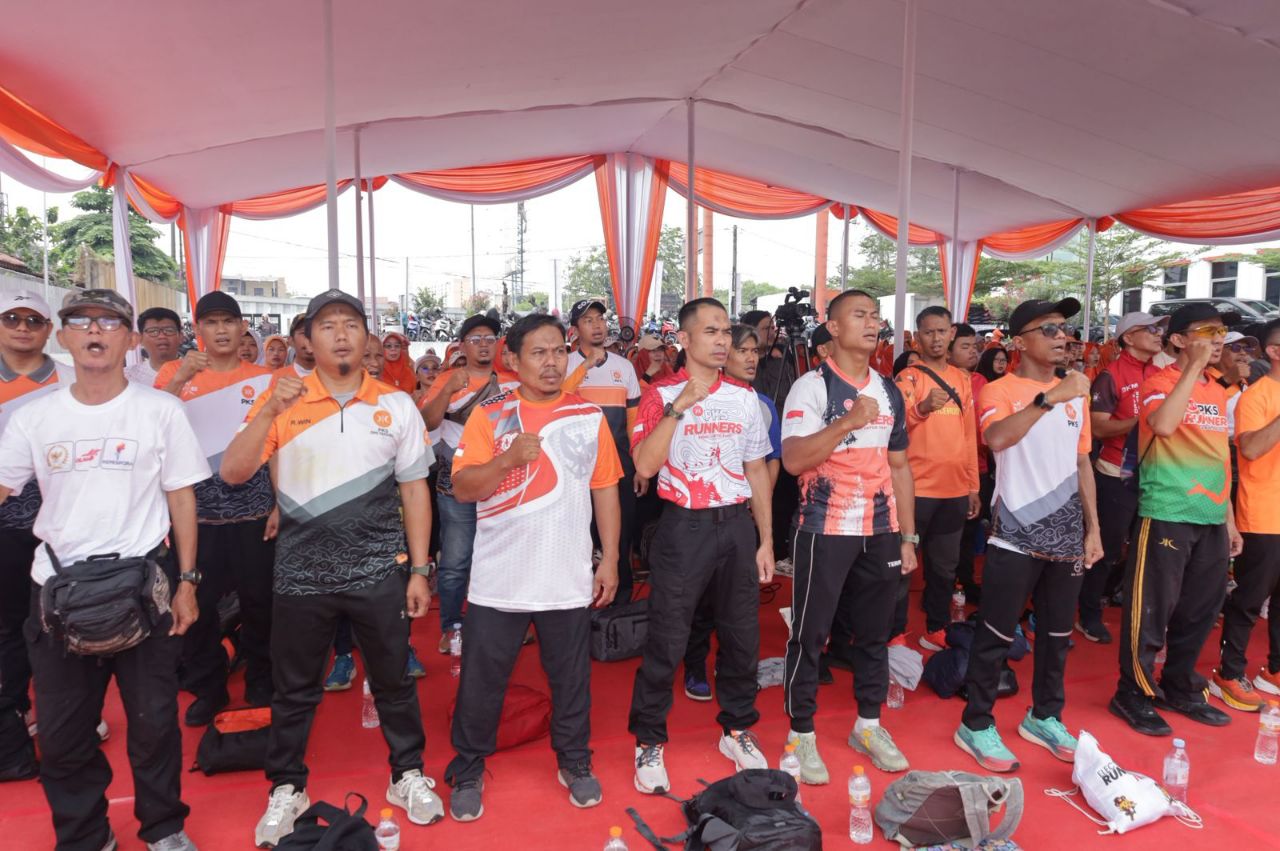 Peluncuran PKS Gerakan Kader Sehat. (BeritaNasional/istimewa)
