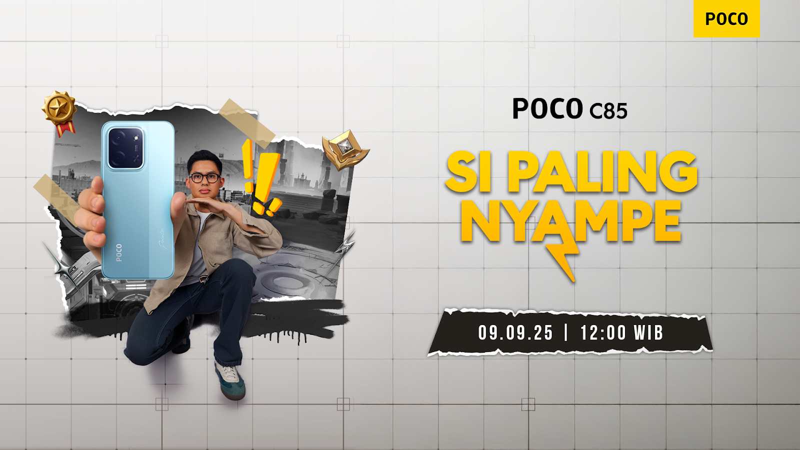 POCO C85 Resmi Meluncur 9 September. (Foto/Poco)