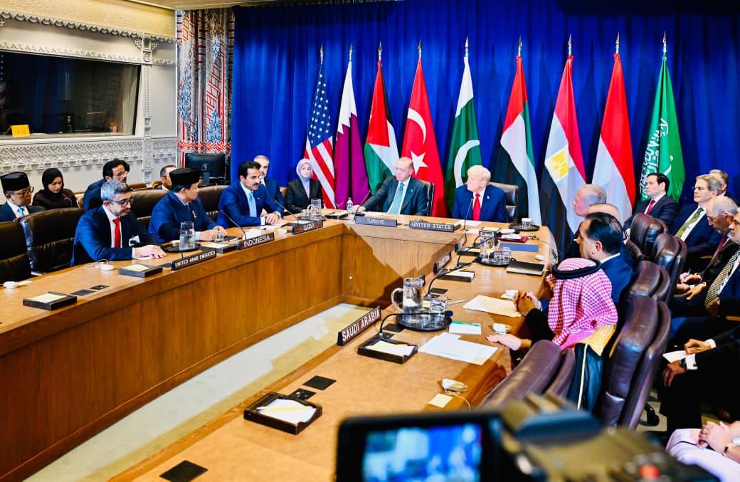 Prabowo Hadiri Pertemuan Multilateral Timur Tengah di PBB. (Foto/BPMI)