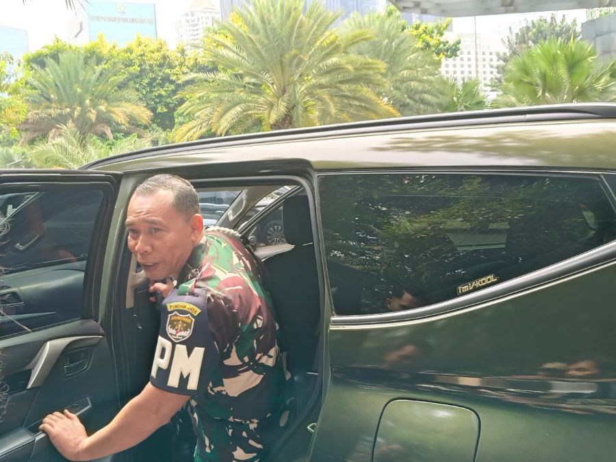 Pegawai Zaskia Adya Mecca dianiaya, prajurit TNI ditapkan sebagai tersangka. (BeritaNasional/Bachtiarudin Alam)