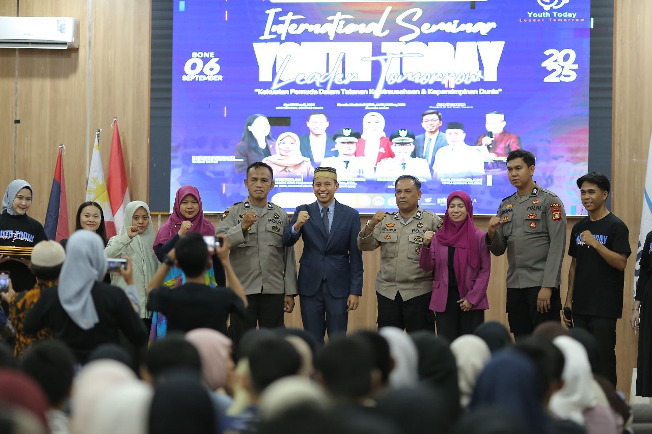 Presiden Pemuda OKI Syafii Efendi hadiri Seminar Internasional di Bone. (BeritaNasional/istimewa)