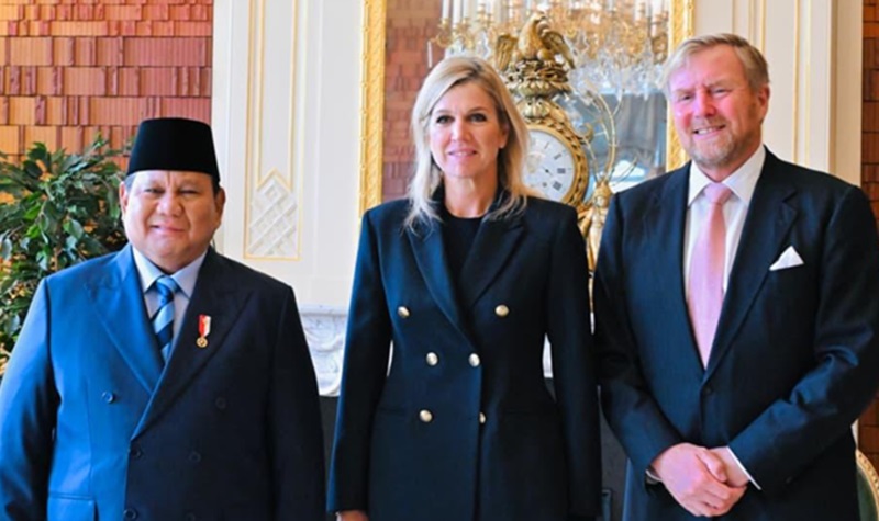 Presiden Prabowo kunjungi Belanda (Foto/PBMI)