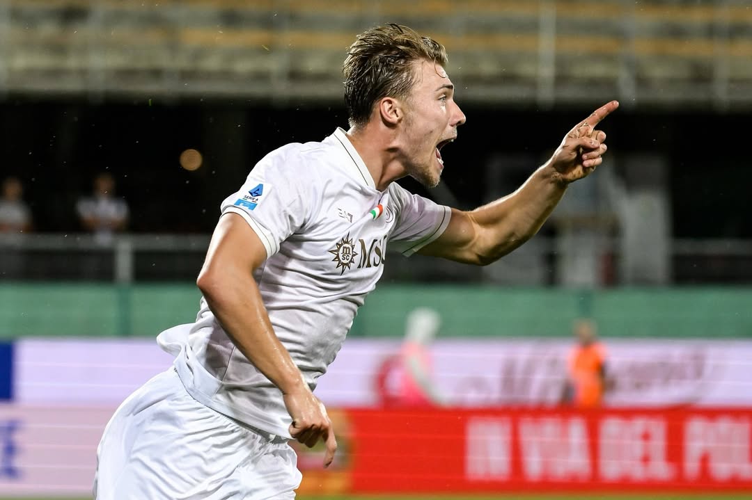 Rasmus Hojlund Cetak Gol di Laga Perdana, Napoli Tekuk Fiorentina Rasmus Hojlund Cetak Gol di Laga Perdana. (Foto/instagram Rasmus Hojlund)