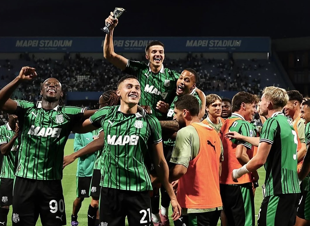 Sassuolo Akhirnya Pecah Telur di Serie A. (Foto/instagram Jay Idzes)