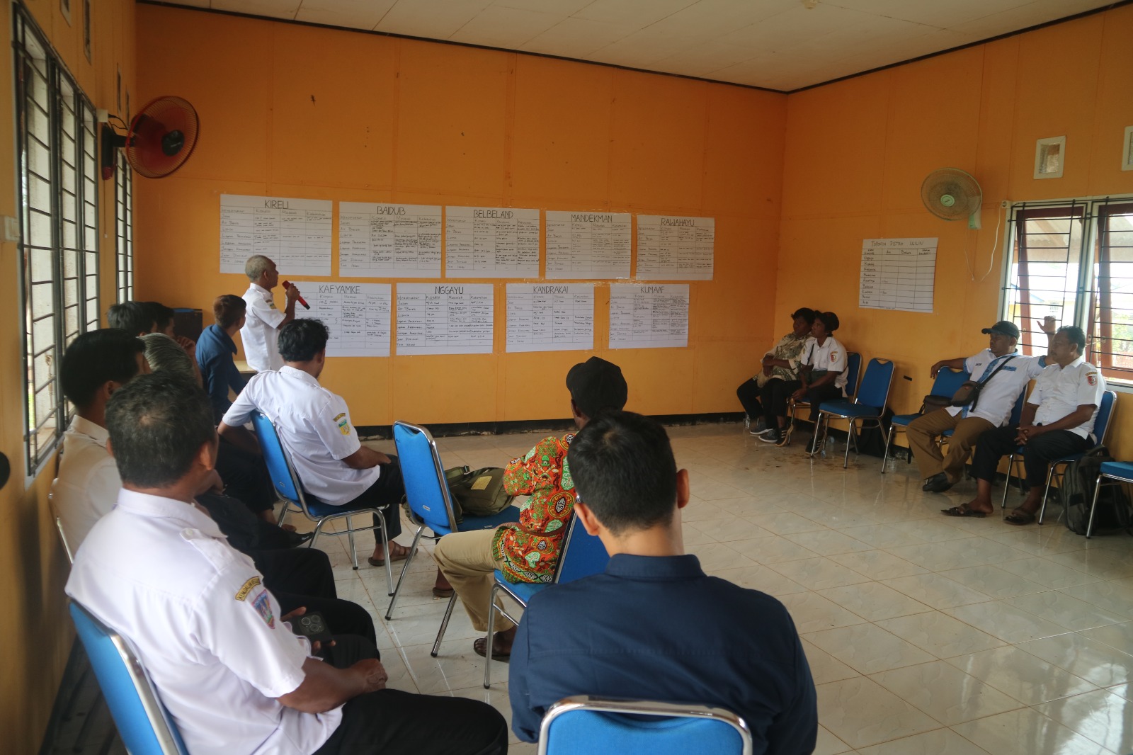 Tim Ekspedisi Patriot UI di Distrik Ulilin, Merauke. (Foto/Tim Ekspedisi Patriot UI)