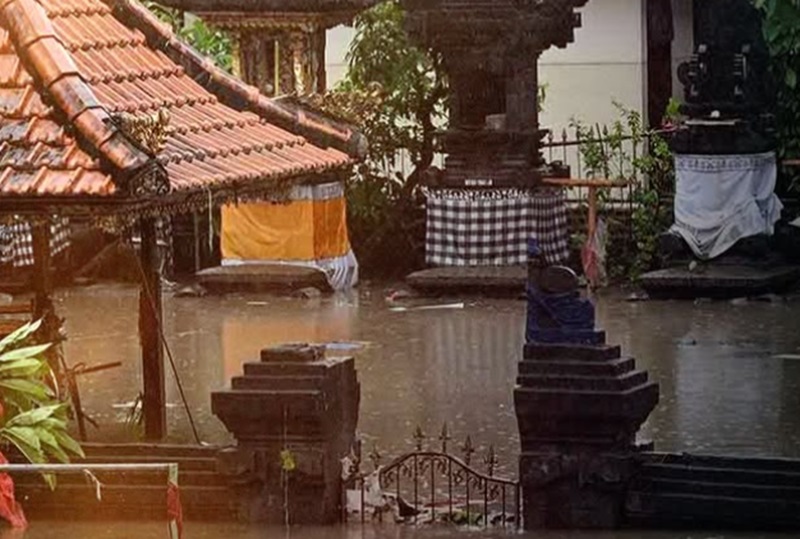 Banjir di Bali (Foto/Instagram)