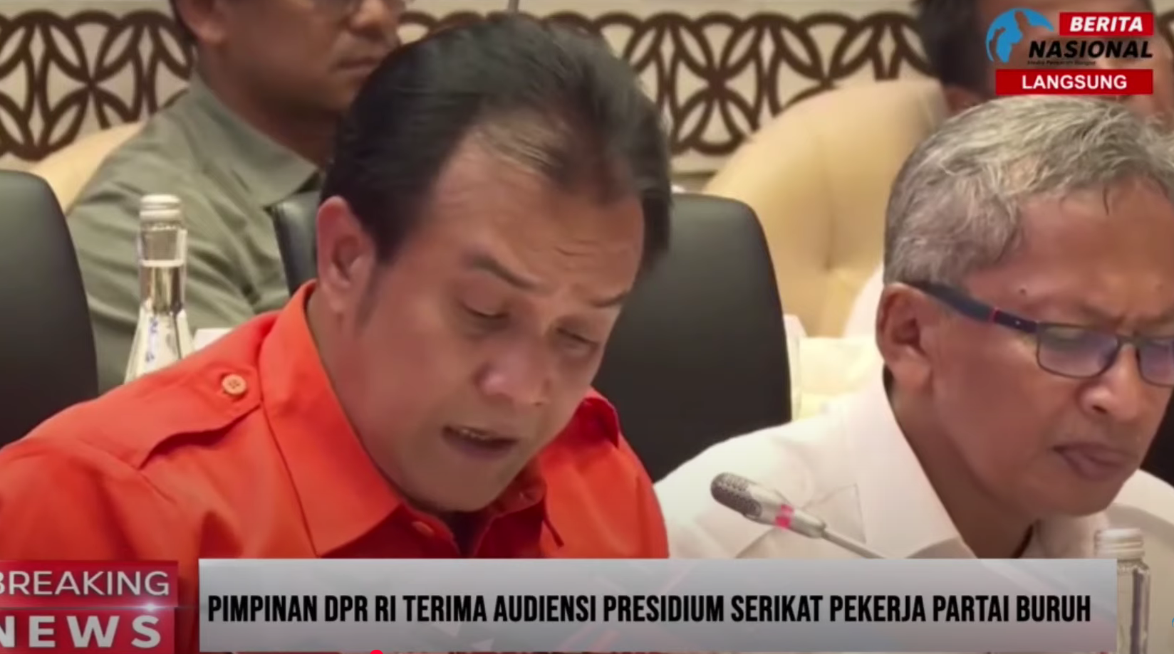 Wakil Presiden Partai Buruh Said Salahuddin. (Foto/BeritaNasional TV)