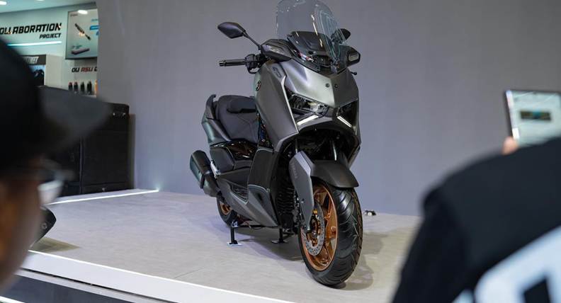 XMAX Connected TechMAX 2025 Meluncur. (Foto/Yamaha)