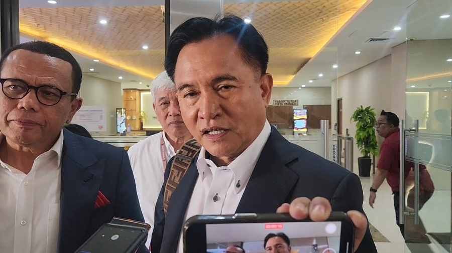 Menko Kumham Imipas RI Yusril Ihza Mahendra. (BeritaNasional/Bachtiarudin Alam)