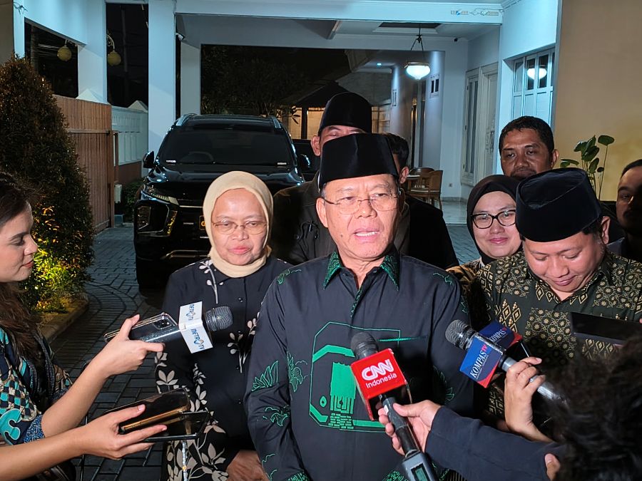 Ketua Umum Partai Persatuan Pembangunan, Muhamad Mardiono. (BeritaNasional/Ahda)