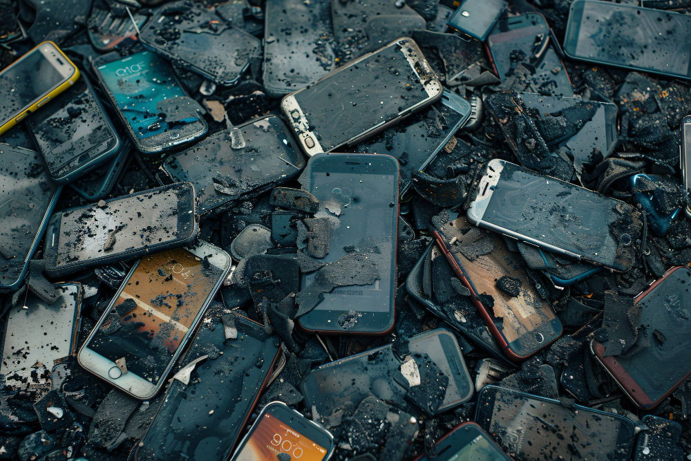 Ilustrasi sampah elektronik. (Foto/Freepik)