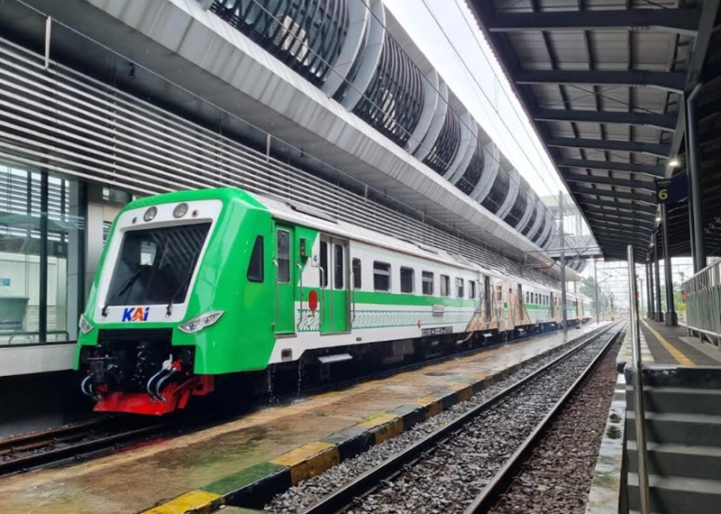 Perjalanan kereta api (Foto/PT KAI)