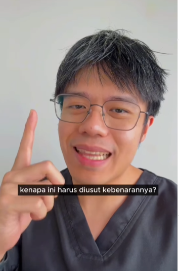 dr. Dion Haryadi ungkap risiko gluten bagi orang yang punya sensitivitas dan alergi gluten. (foto/@dionharyadi)