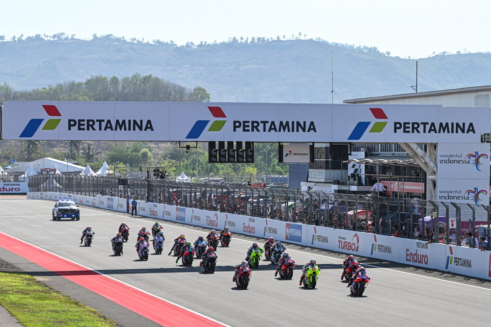 Balapan MotoGP di Sirkuit Mandalika 2025. (Foto/MotoGP.com)