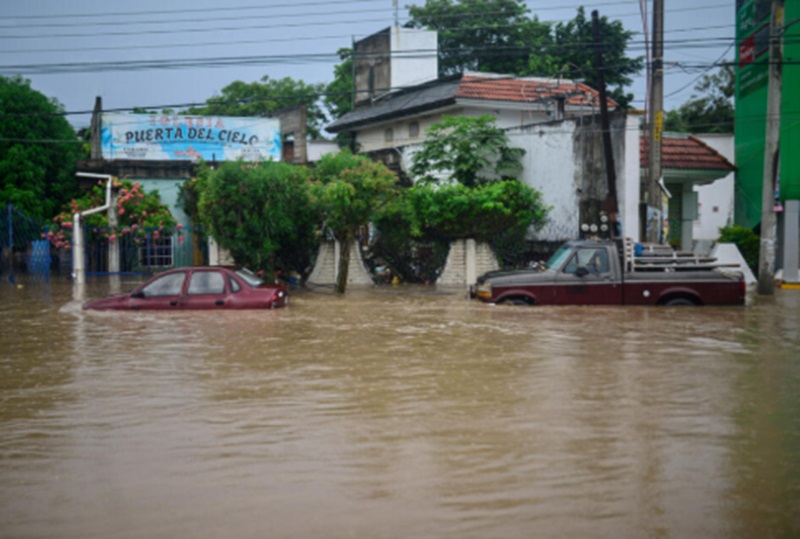 Banjir bandang di Mexico (Foto/RFI)