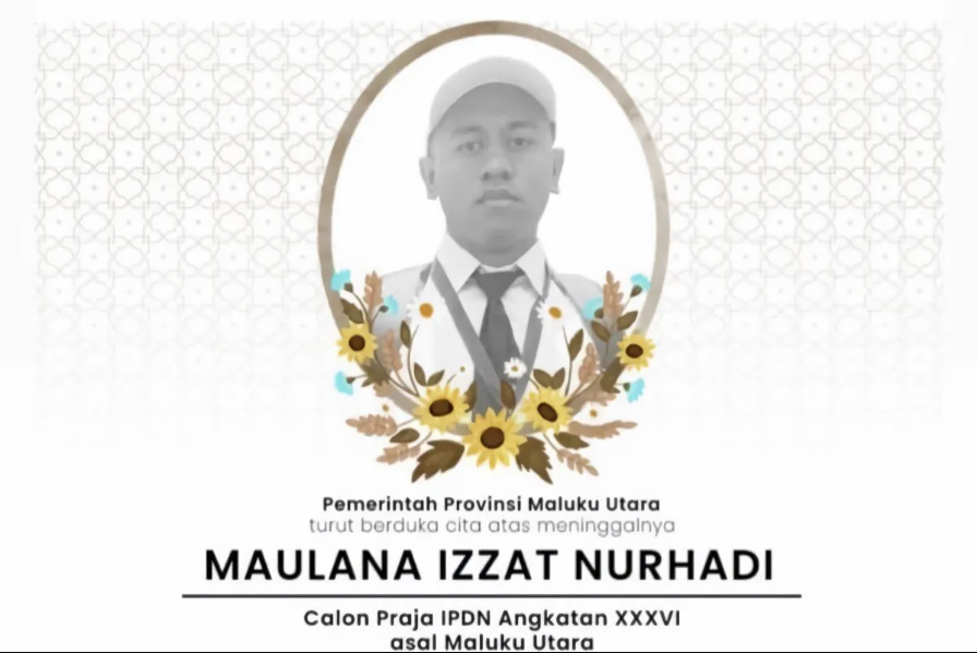 Calon Praja IPDN Maulana Izzat Nurhadi meninggal dunia. (foto/Antara)