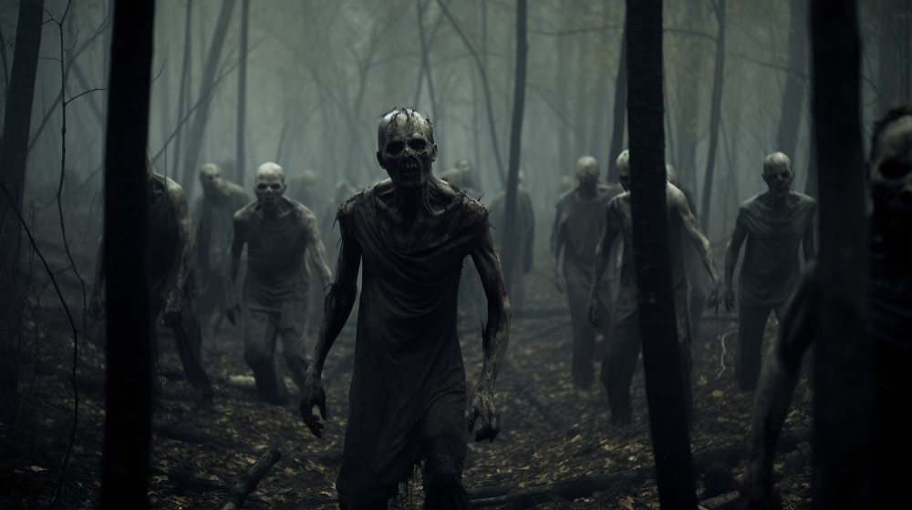 Ilustrasi film zombie. (Foto/Freepik)