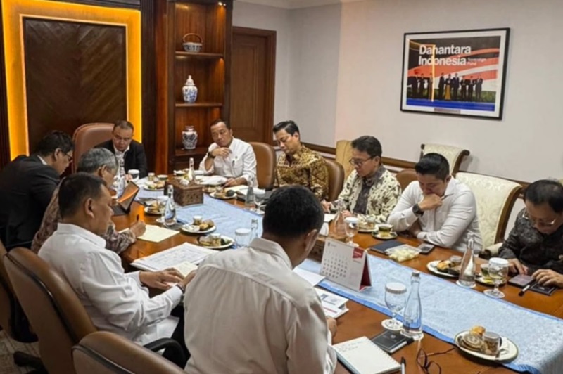 Dasco gelar rapat dengan pemerintah (Foto/Instagram Sekretariat.kabinet)