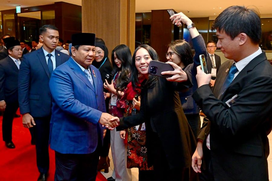 Presiden Prabowo tiba di Korea Selatan untuk hadiri KTT APEC 2025. (Foto/Muchlis Jr - Biro Pers Sekretariat Presiden)