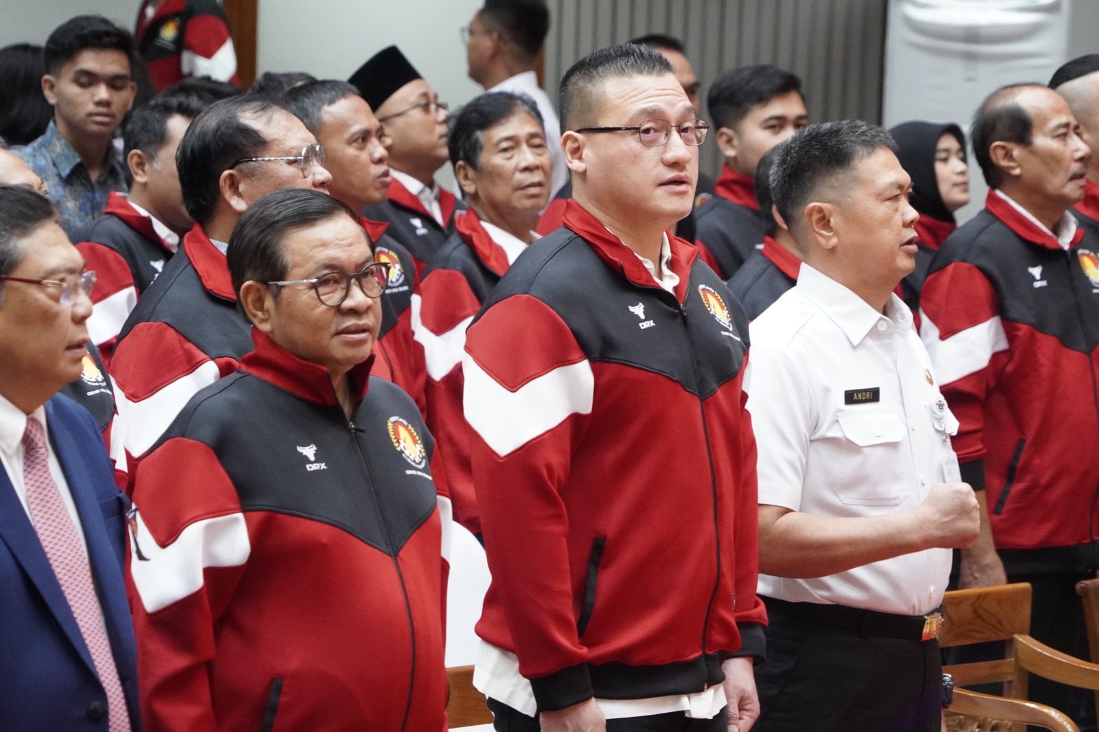 Dilantik jadi Ketua Percasi Jakarta, Kenneth ditantang Pramono raih juara umum Kejurnas Catur. (Beritanasional.com/Bachtiarudin)