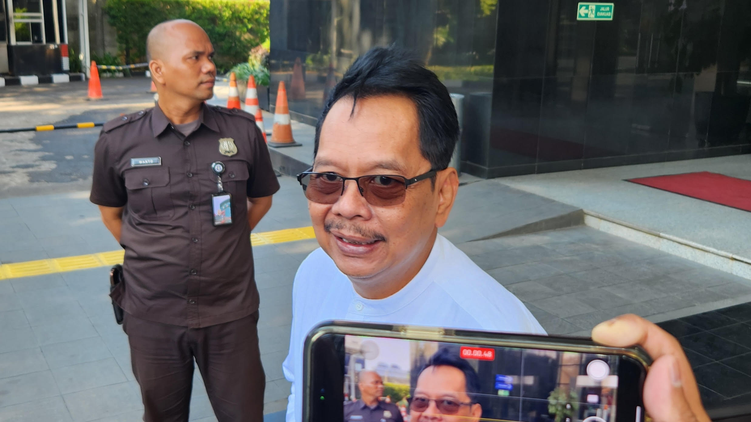 Mantan Ketua Koperasi Amphuri Bangkit Melayani Joko Asmoro. (BeritaNasional/Panji)