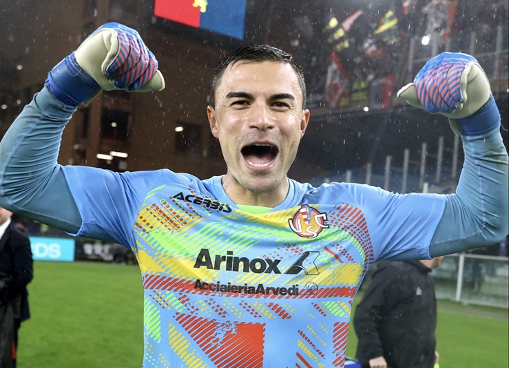 Emil Audero Tampil Gemilang, Cremonese Bungkam Genoa Tanpa Kebobolan. (Foto/Cremonese)