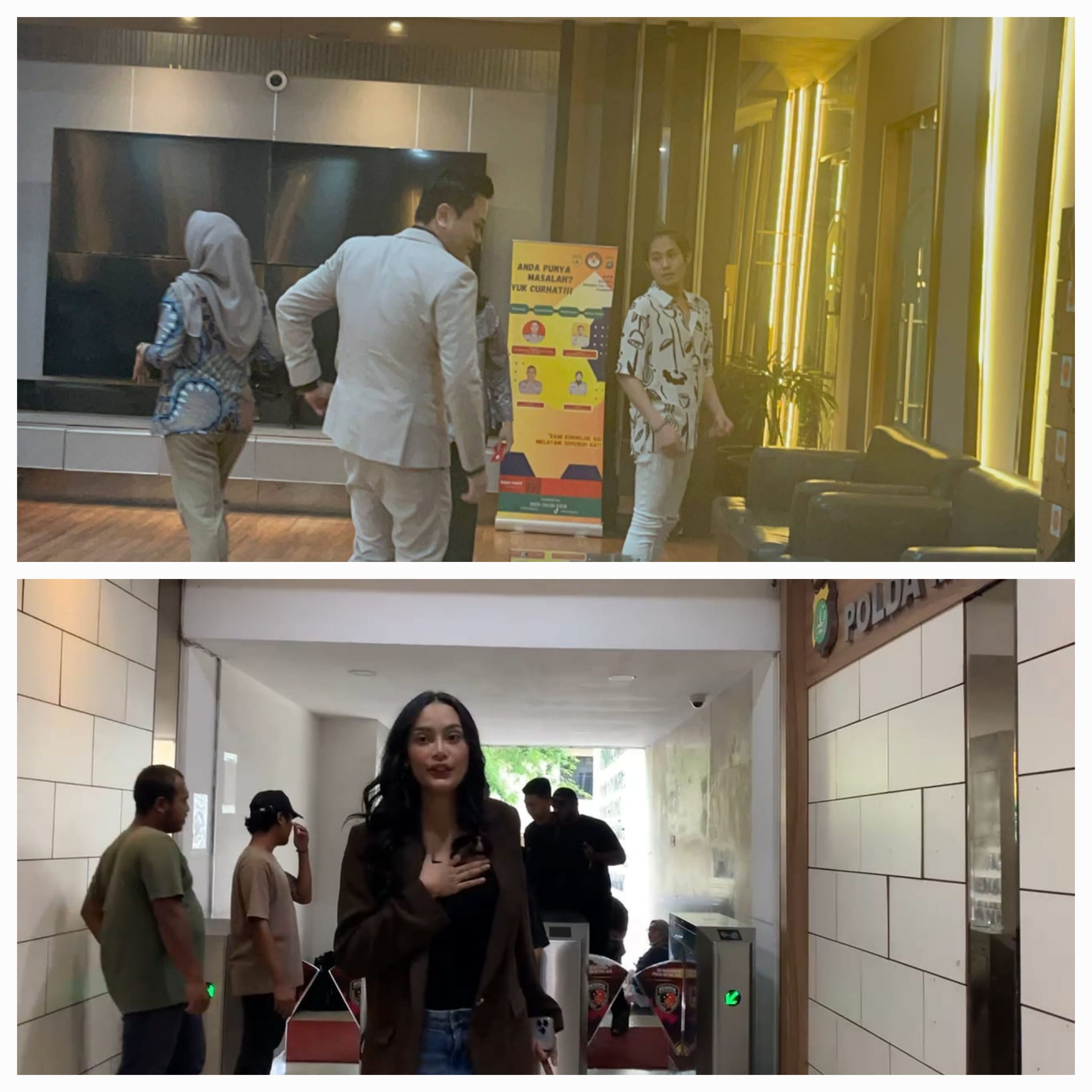 Erika Carlina dan DJ Panda bertemu di Polda Metro, damai? (Foto/Istimewa)