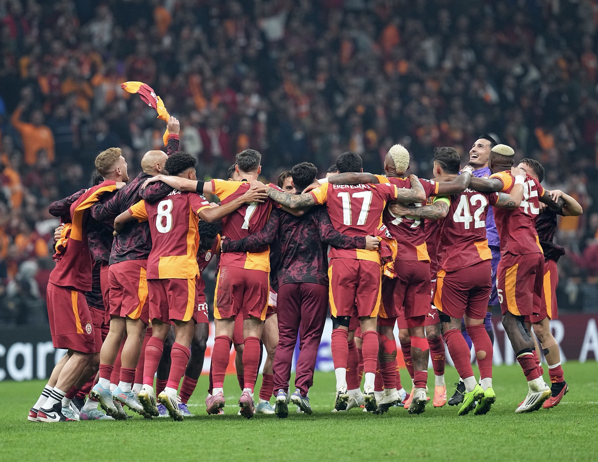 Real Madrid dan Bayern Pesta Gol, Liverpool Tumbang dari Galatasaray. (Foto/Galatasaray)